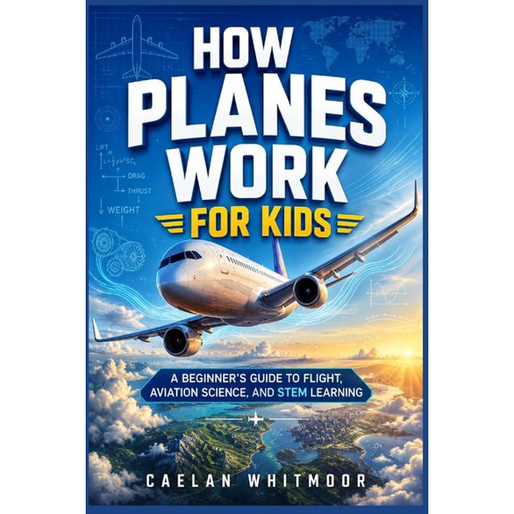 How Planes Work For Kids: A Beginner's Guide to Flight, Aviation Science, and STEM Learning, (Paperback)