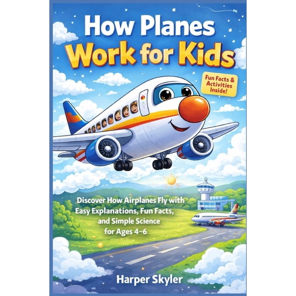How Planes Work for Kids: Discover How Airplanes Fly with Easy Explanations, Fun Facts, and Simple Science for Ages 4-6, (Paperback)
