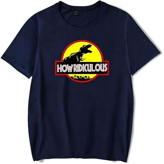 How Ridiculous T-shirt Vintage Oversized Summer Fashion Trend O-neck Short Sleeved Top