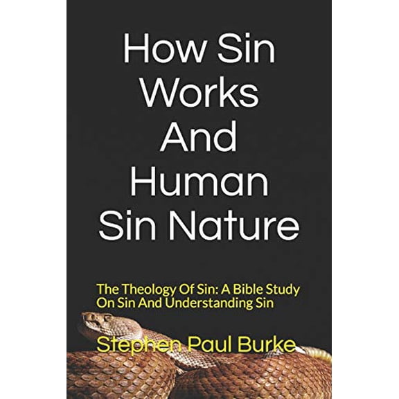 How Sin Works And Human Sin Nature: The Theology Of Sin: A Bible Study On Sin And Understanding Sin
