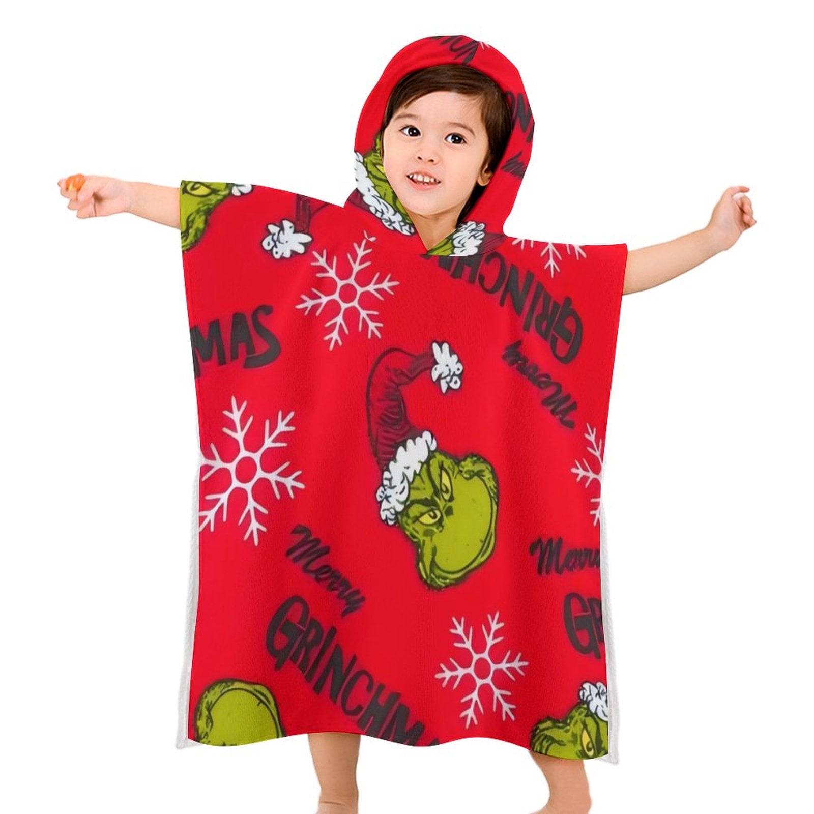 How The G.rinch Stole Children's hooded towel for bathing beach and ...