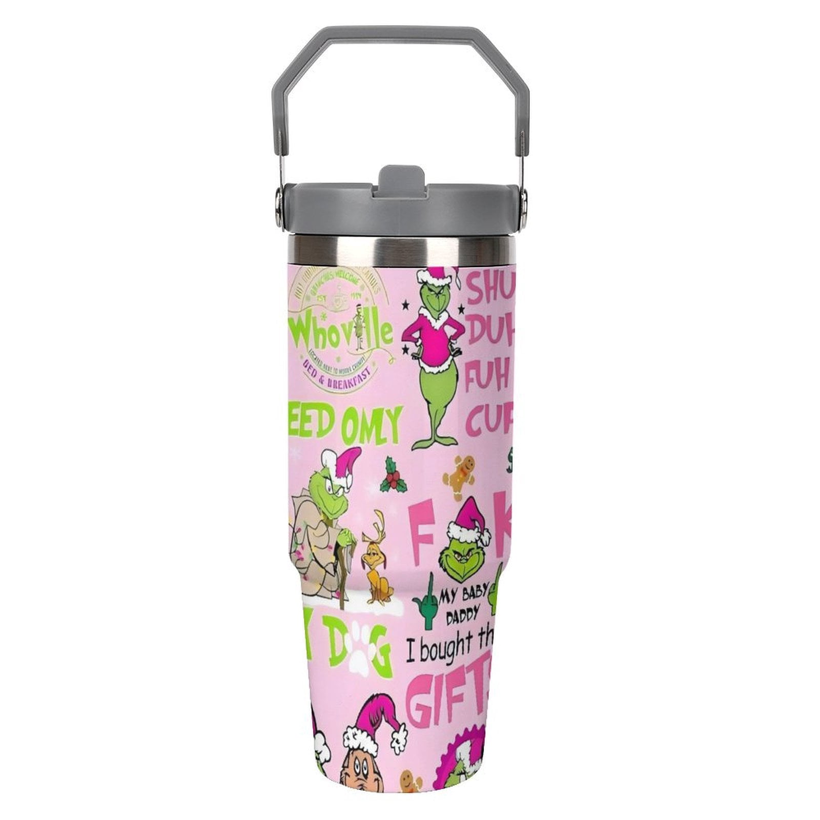 How The G.rinch Stole travel mugs for hot and cold beverages with ...