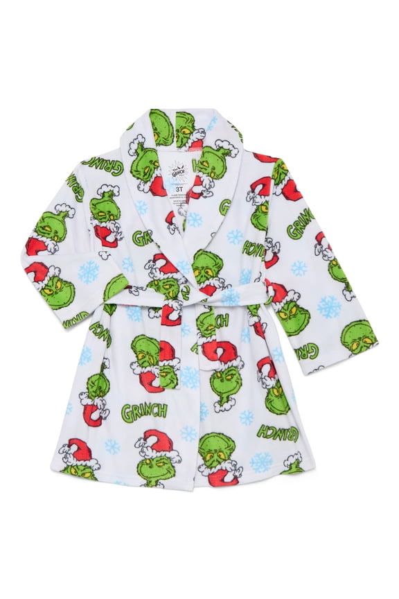 Kids Holiday Fleece Robe, Sizes 4-12