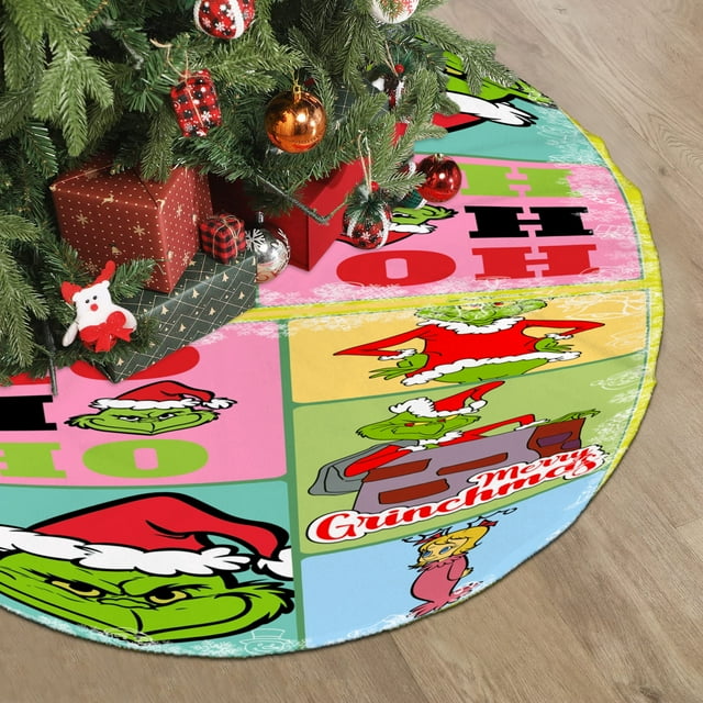 How The Grinch Stole Christmas Xmas Tree Skirt ,Christmas Tree Decorations ,Christmas Ornament