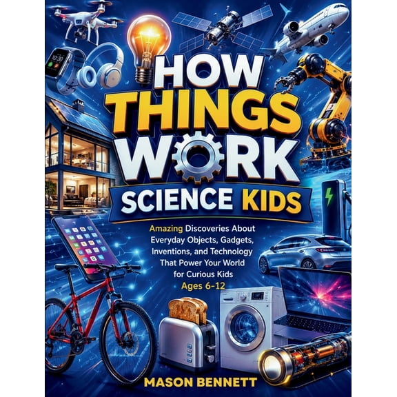 How Things Work Science Kids: Amazing Discoveries About Everyday Objects, Gadgets, Inventions, and Technology That Power, (Paperback)