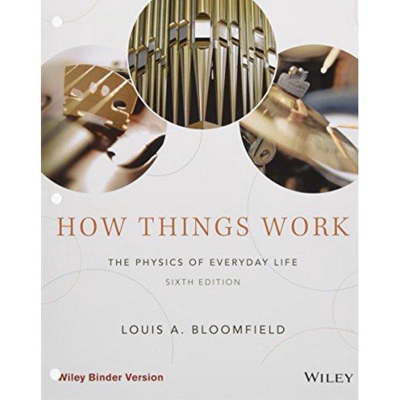 Pre-Owned How Things Work: The Physics of Everyday Life, 9781119013846, 1119013844, Paperback, 6 edition