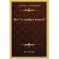 thumbnail image 1 of How To Analyze Yourself (Paperback), 1 of 1