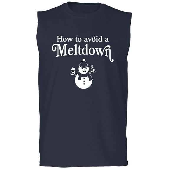 How To Avoid A Meltdown Adult Sleeveless Tee