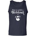 thumbnail image 1 of How To Avoid A Meltdown Adult Tank Top, 1 of 3