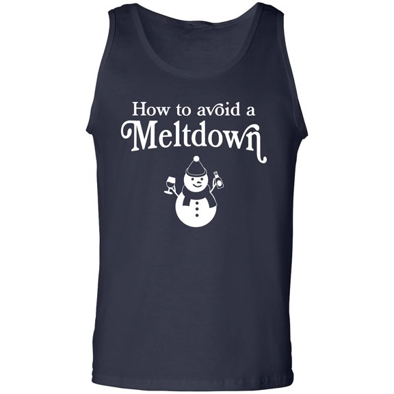 How To Avoid A Meltdown Adult Tank Top