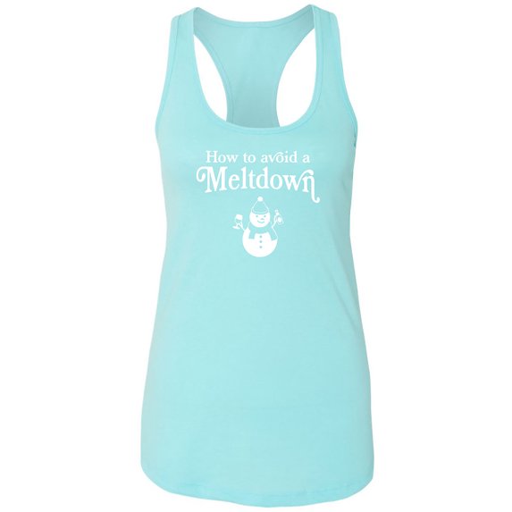 How To Avoid A Meltdown Racerback Tank