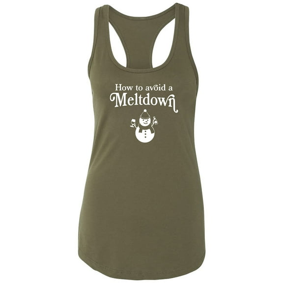How To Avoid A Meltdown Racerback Tank
