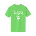 thumbnail image 1 of How To Avoid A Meltdown Short Sleeve Neon T-Shirt, 1 of 1