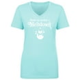 thumbnail image 1 of How To Avoid A Meltdown Womens V-Neck T-Shirt, 1 of 3