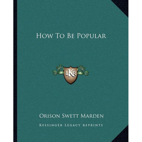 How To Be Popular (Paperback)