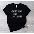 thumbnail image 1 of How To Bunt Baseball Lover Cute Batter Instruction Playful Sport Unisex T-Shirt, up to size 5XL, 1 of 2