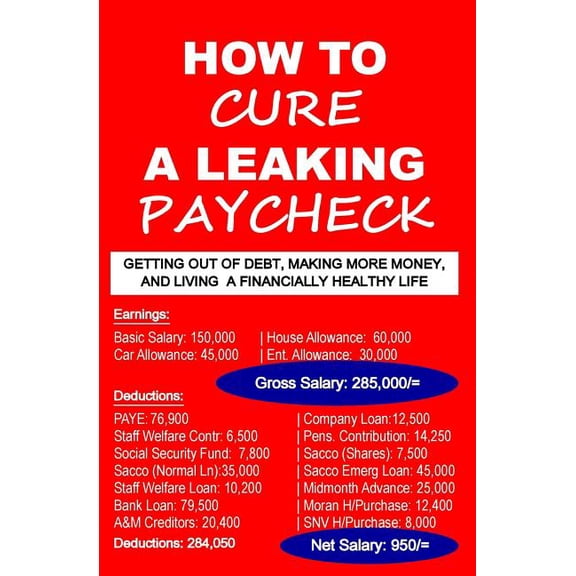 How To Cure A Leaking Paycheck: Getting Out Of Debt, Making More Money, And Living A Financially Healthy Life (Paperback)
