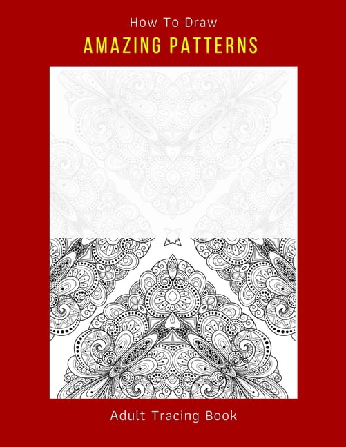 How To Draw MANDALA Adult Tracing Book: Stress Relieving Mandala Designs ( Trace Along) book by Blossom Notebooks: 9781679865497
