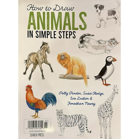 How To Draw Animals In Simple Steps Magazine Issue 55