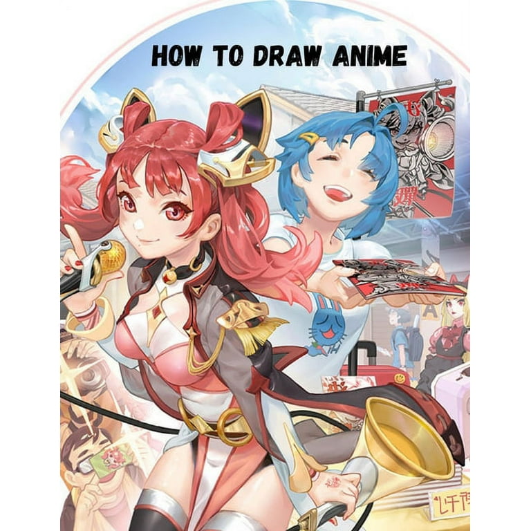 Buy Sketch Book: Anime Manga Sketch Book For Teen Girls For