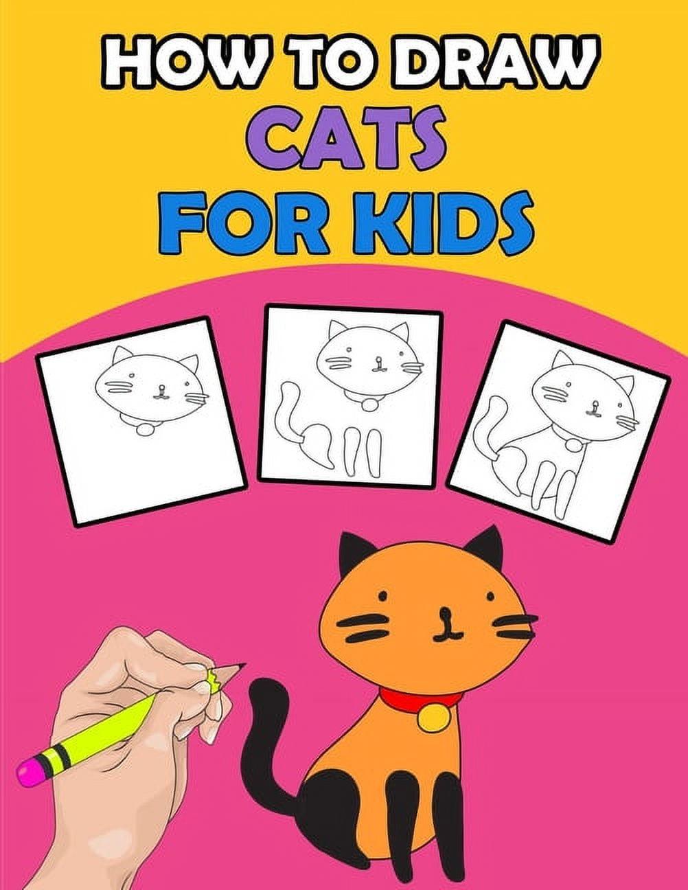 How to Draw a Cat Step By Step – For Kids & Beginners-saigonsouth.com.vn