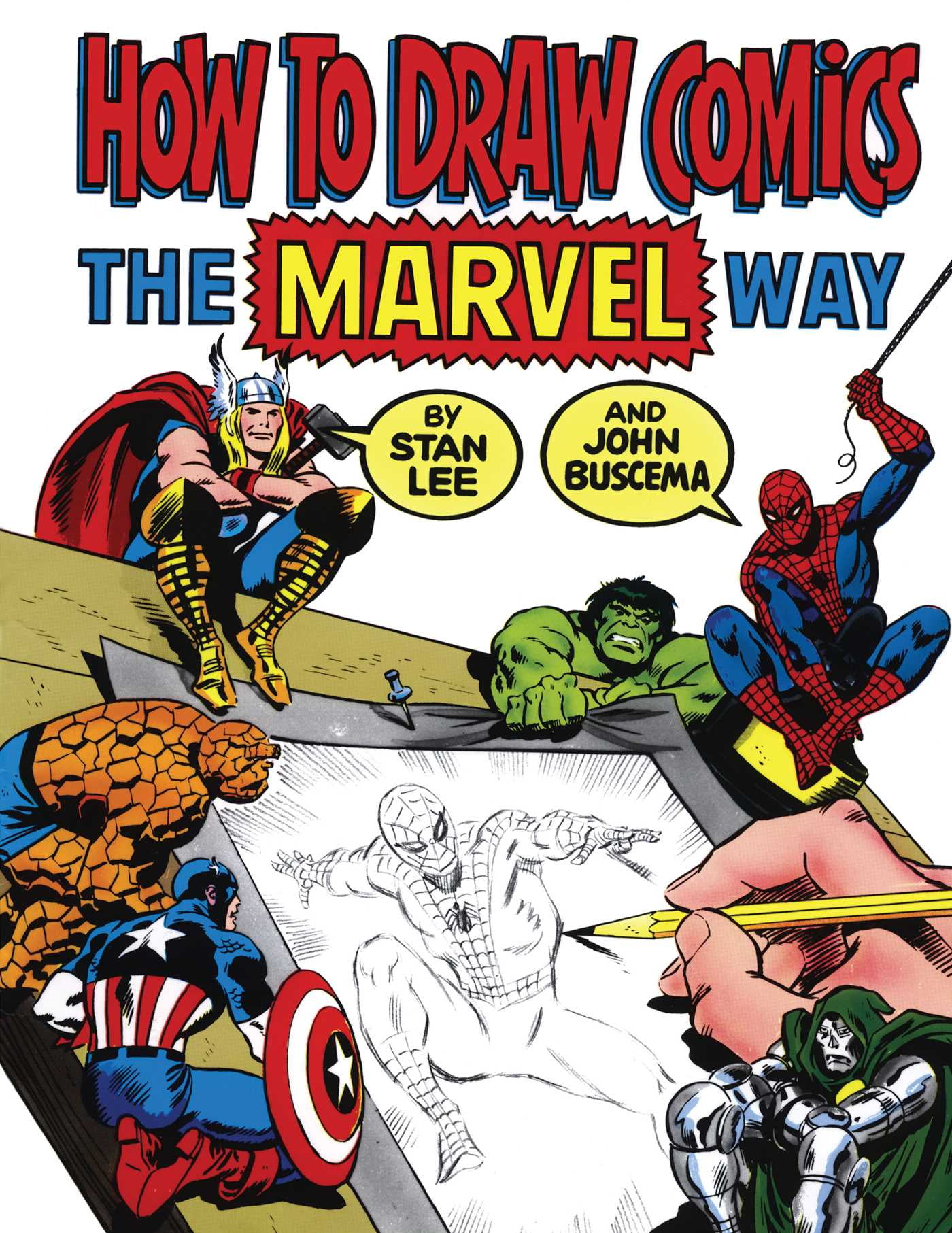 How To Draw Comics The Marvel Way (Paperback)