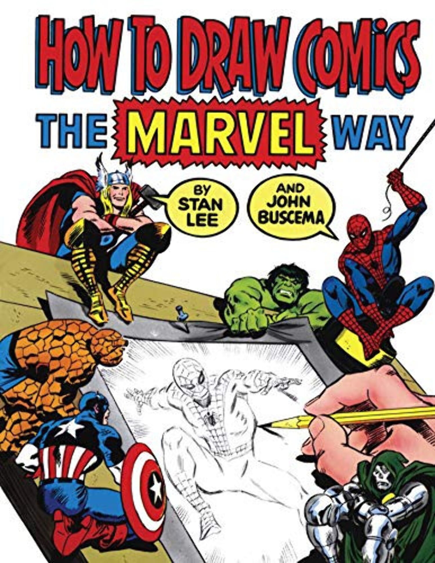 How to Draw Comics the Marvel Way, (Paperback)