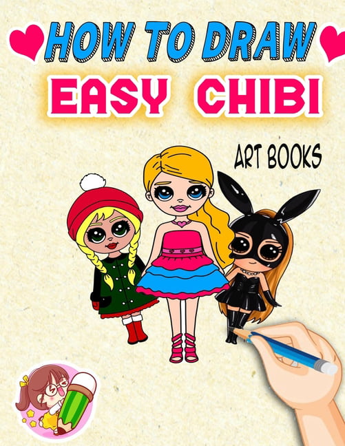 How to Draw Books: Drawing Chibi : Learn How to Draw Kawaii People
