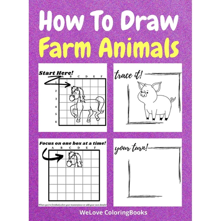 How To Draw 25 Animals Step-by-step - Learn How To Draw Cute