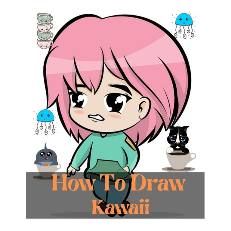 How to draw anime girl, How to draw for beginners, Cute anime drawing  tutorial