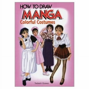 Pre-Owned How To Draw Manga: Colorful Costumes, An Encyclopedia of Sty