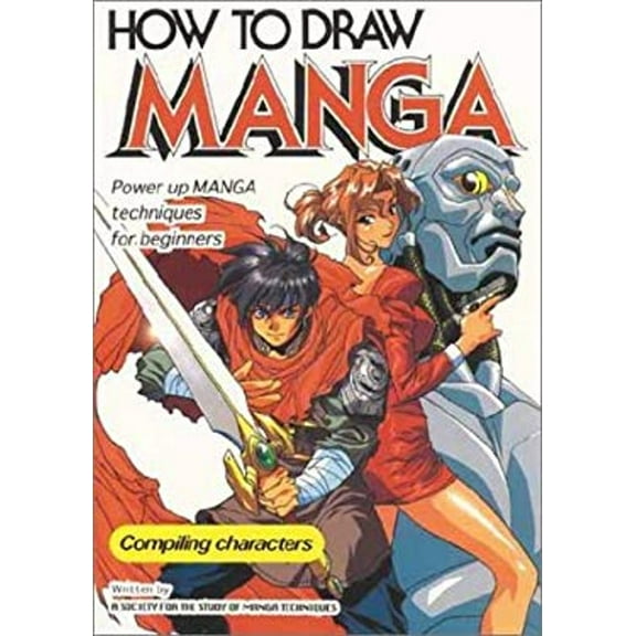 Pre-Owned How To Draw Manga Volume 1 : Compiling Characters, 9784889960426, 4889960422, Paperback, English Edition edition