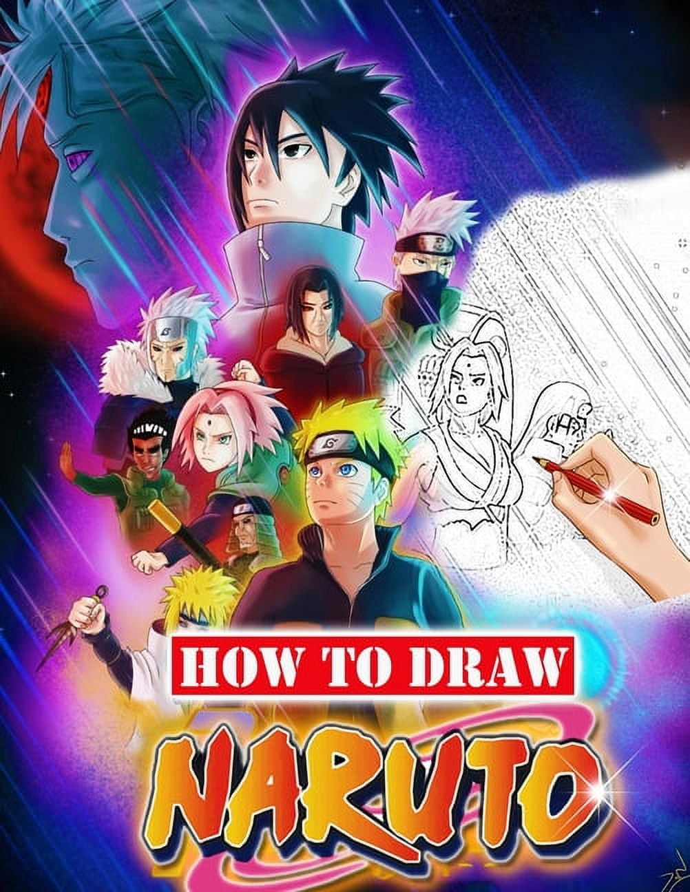 I wish i can draw all naruto's characters here Just like the movie