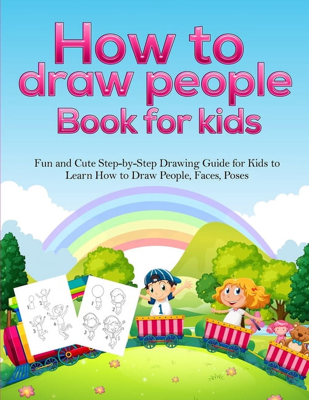 How to Draw Pokémónn: How to Draw Characters: Unofficial Drawing Book Age 6  - 8 Year Old Kids Boys Girls Teens Adults Step by Step Complete Guide