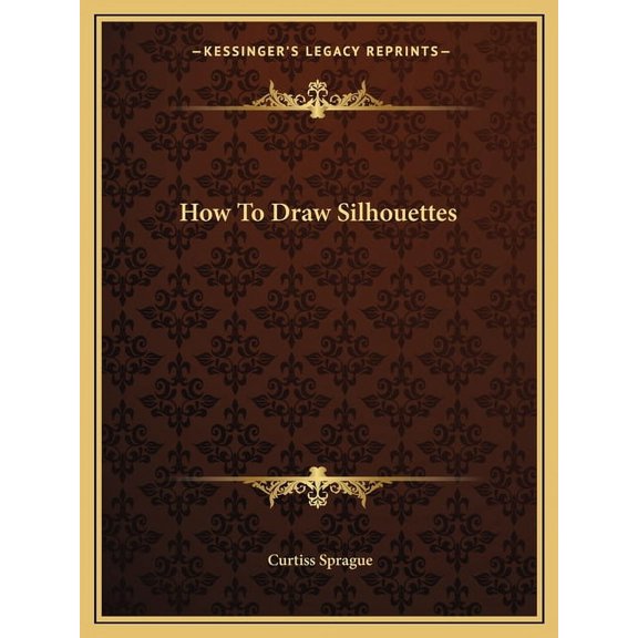 How To Draw Silhouettes (Paperback)