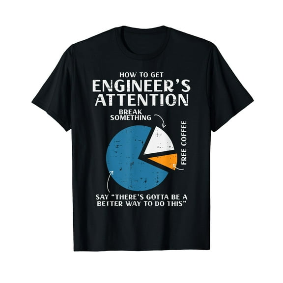 How To Get Engineer Attention Programmer Developer Men Women T-Shirt