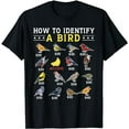 thumbnail image 1 of How To Identify A Bird | Bird Watcher | Bird Lover T-Shirt, 1 of 5