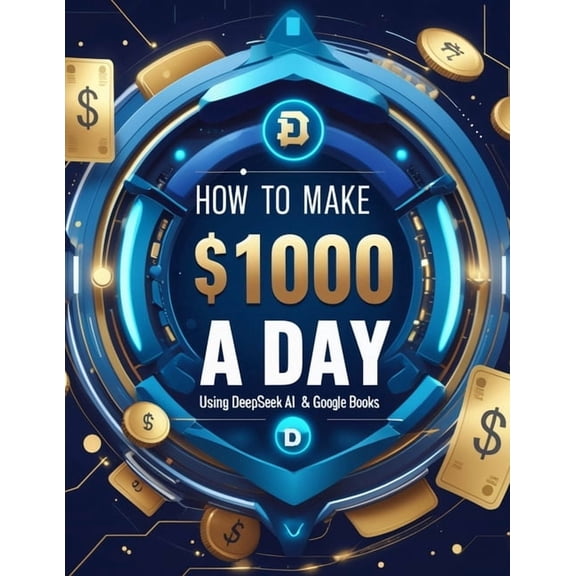 How To Make $1000 a day Using Deepseek AI & Google Books: Your Step by Step Guide to Transforming AI into Income., (Paperback)
