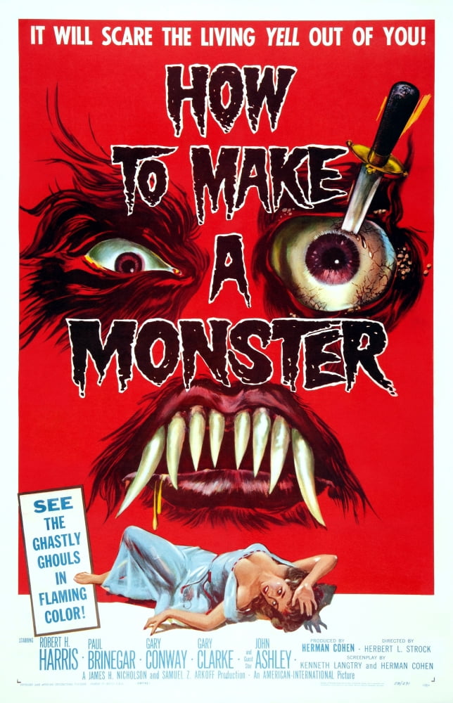 How To Make A Monster Canvas Art - (11 x 17)