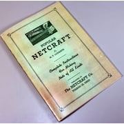How To Make Fish Nets Netcraft Instruction Manual Makers Fishing Seine Book
