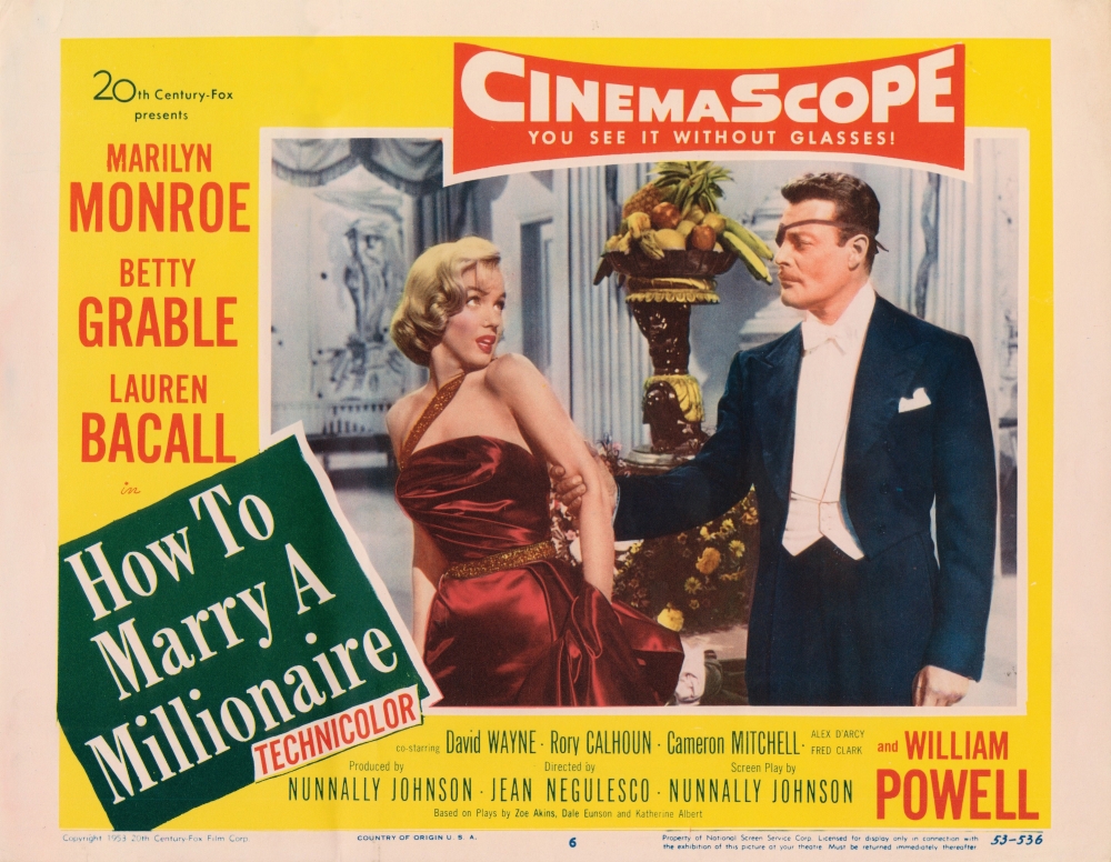 How To Marry A Millionaire Marilyn Monroe Alex D'Arcy 1953 Tm & Copyright (C) 20Th Century Fox Film Corp. All Rights Reserved. Movie Poster Masterprint (28 x 22) - image 1 of 1