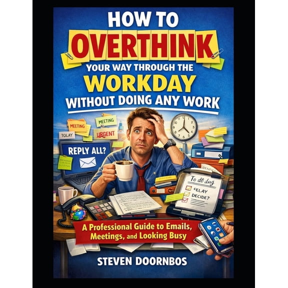How To OVERTHINK Your Way Through The Workday Without Doing Any Work: A professional guide to e-mails, meetings and look, (Paperback)