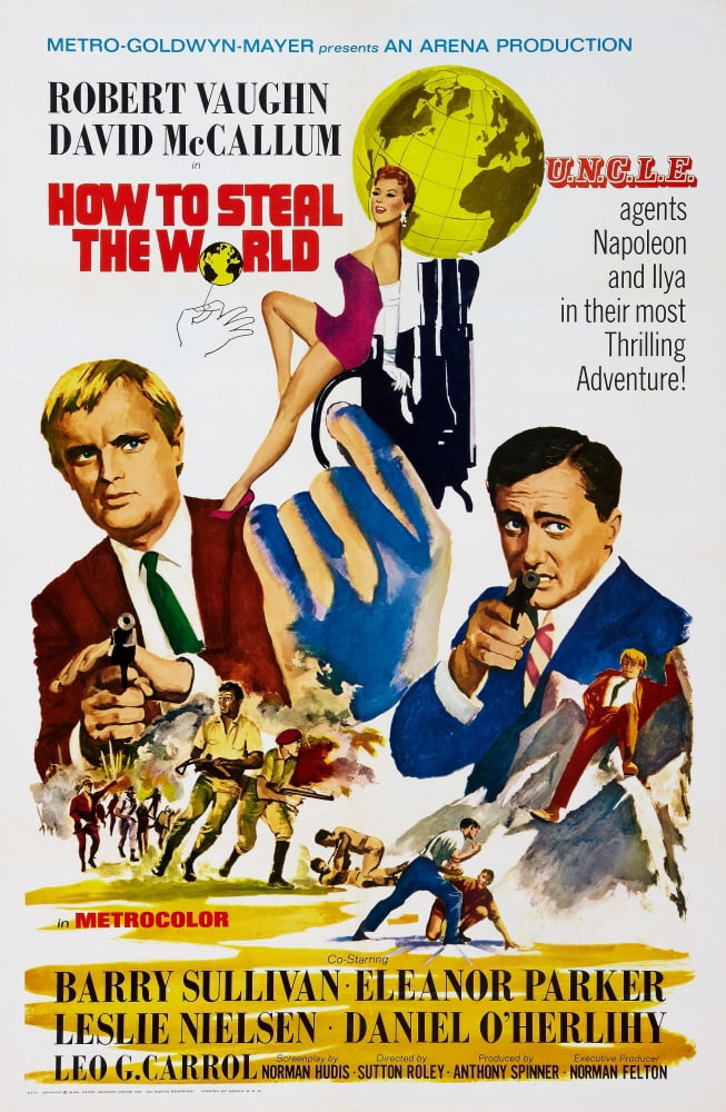 How To Steal The World U Canvas Art - (11 x 17)