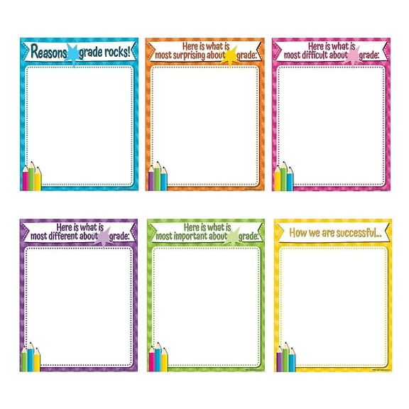 How To Succeed Posters - Educational - 6 Pieces