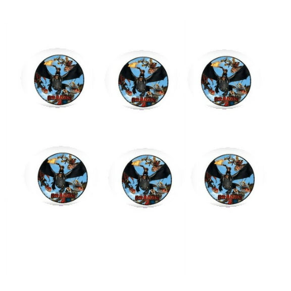 How To Train A Dragon 2 12 - 2 inch Cupcake Edible Frosting Photos