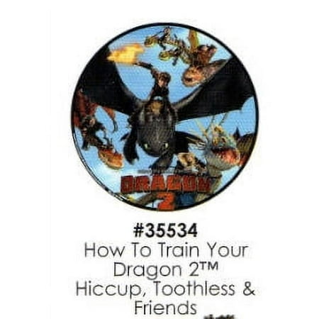 How To Train Your Dragon 2 Hiccup, Toothless & Friends Cake Decoration Edible Frosting Photo Sheet