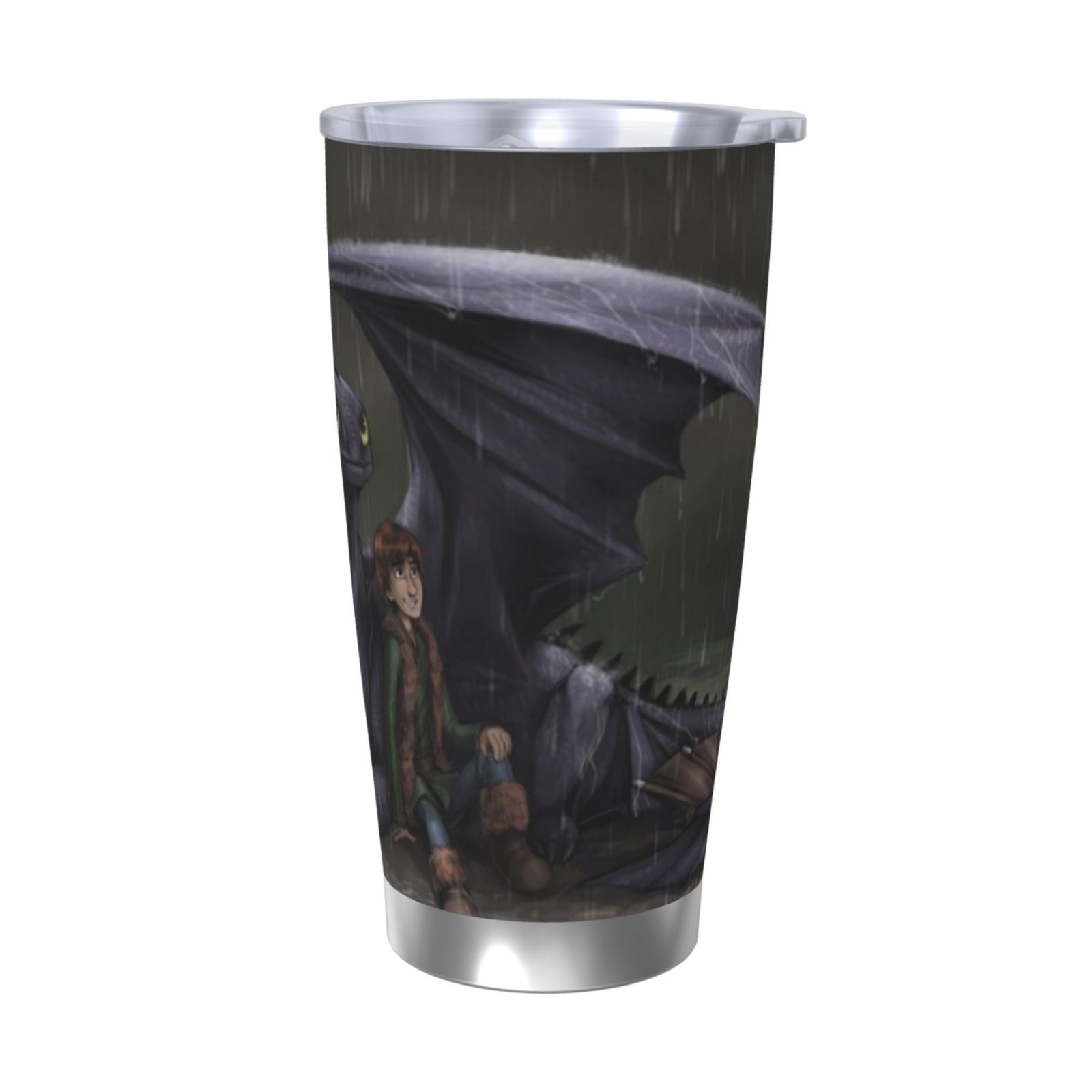 How To Train Your Dragon 20 oz Tumblers with Lid and Straw Stainless