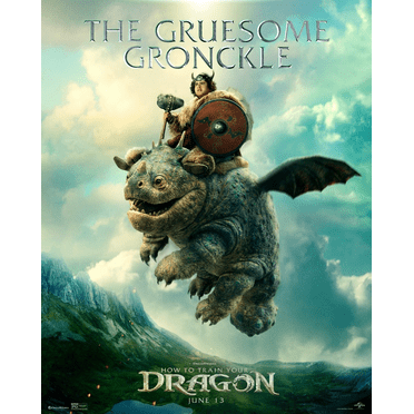 How To Train Your Dragon 2025 Poster & Canvas, Wall Art Decor10