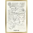 thumbnail image 1 of How To Train Your Dragon (2025) - Toothless Illustration Wall Poster, 14.725" x 22.375" Framed, 1 of 5
