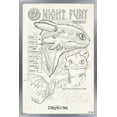 thumbnail image 1 of How To Train Your Dragon (2025) - Toothless Illustration Wall Poster, 22.375" x 34" Framed, 1 of 5